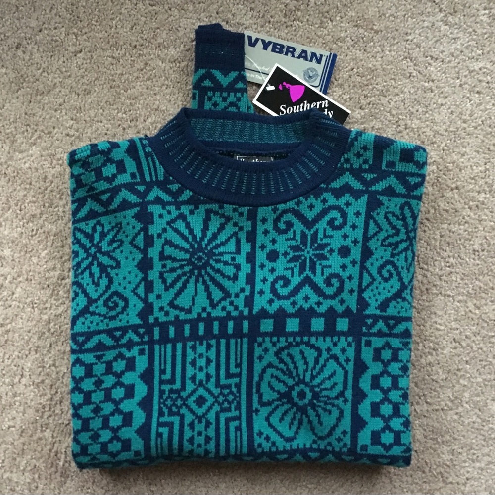 NWT Vintage Southern Lady Acrylic Sweater